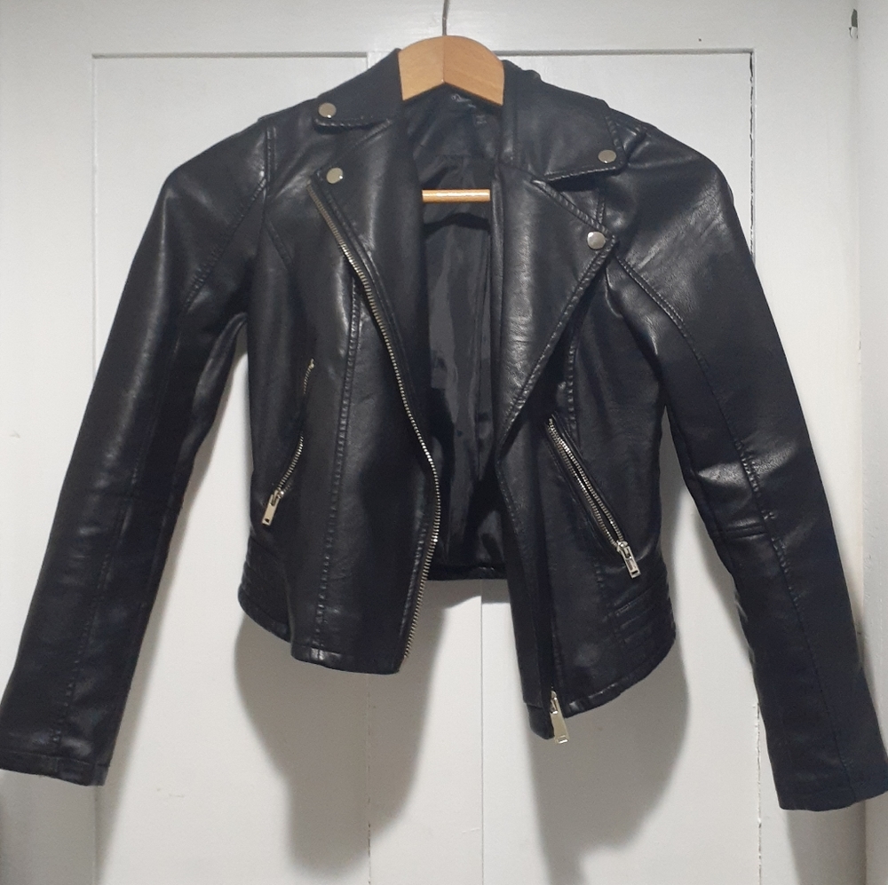 Fabulous Faux Leather Miss Selfridge Jacket